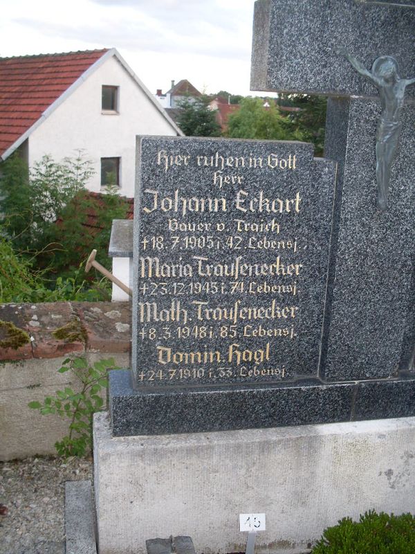 Klicken Sie zuerst in den Kreismittelpunkt, dann an irgendeiner Stelle auf den Kreis selbst.