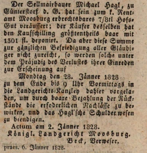 Klicken Sie zuerst in den Kreismittelpunkt, dann an irgendeiner Stelle auf den Kreis selbst.