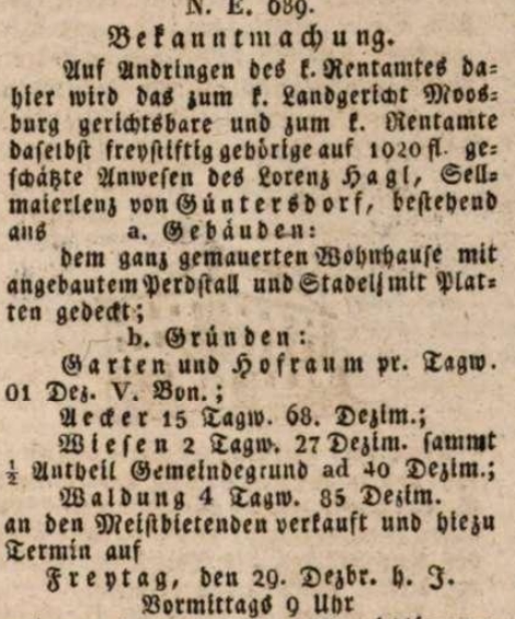Klicken Sie zuerst in den Kreismittelpunkt, dann an irgendeiner Stelle auf den Kreis selbst.