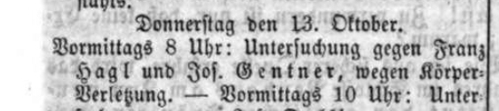 Klicken Sie zuerst in den Kreismittelpunkt, dann an irgendeiner Stelle auf den Kreis selbst.