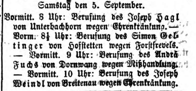 Klicken Sie zuerst in den Kreismittelpunkt, dann an irgendeiner Stelle auf den Kreis selbst.