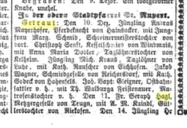 Klicken Sie zuerst in den Kreismittelpunkt, dann an irgendeiner Stelle auf den Kreis selbst.