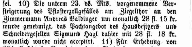 Klicken Sie zuerst in den Kreismittelpunkt, dann an irgendeiner Stelle auf den Kreis selbst.