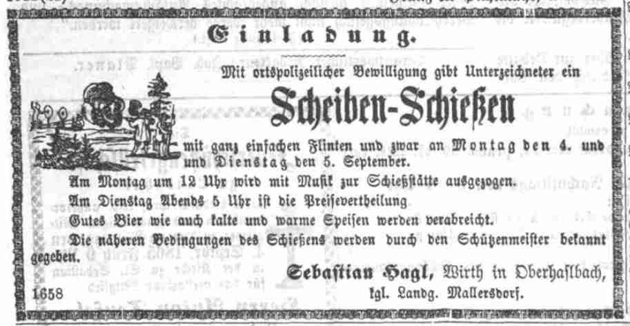 Klicken Sie zuerst in den Kreismittelpunkt, dann an irgendeiner Stelle auf den Kreis selbst.