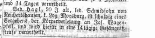 Klicken Sie zuerst in den Kreismittelpunkt, dann an irgendeiner Stelle auf den Kreis selbst.