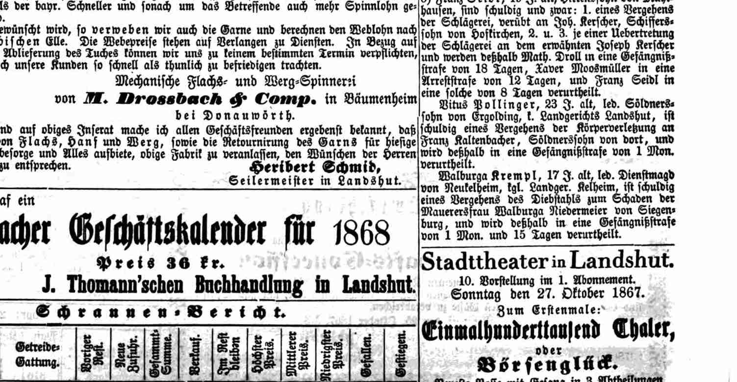 Klicken Sie zuerst in den Kreismittelpunkt, dann an irgendeiner Stelle auf den Kreis selbst.