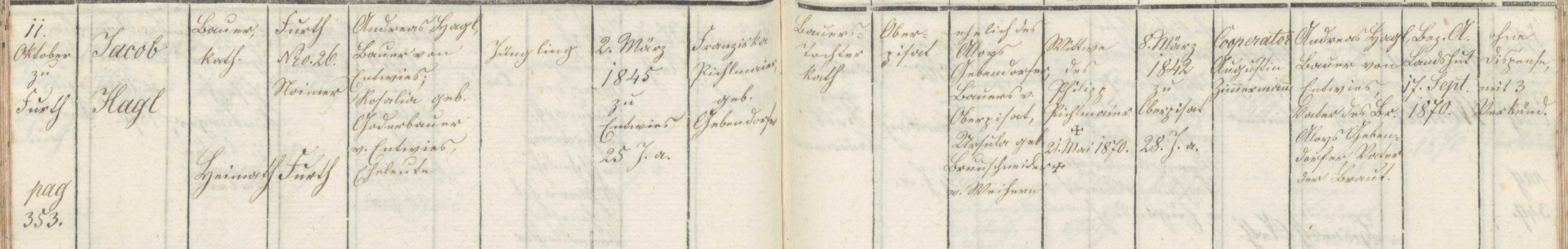 Klicken Sie zuerst in den Kreismittelpunkt, dann an irgendeiner Stelle auf den Kreis selbst.