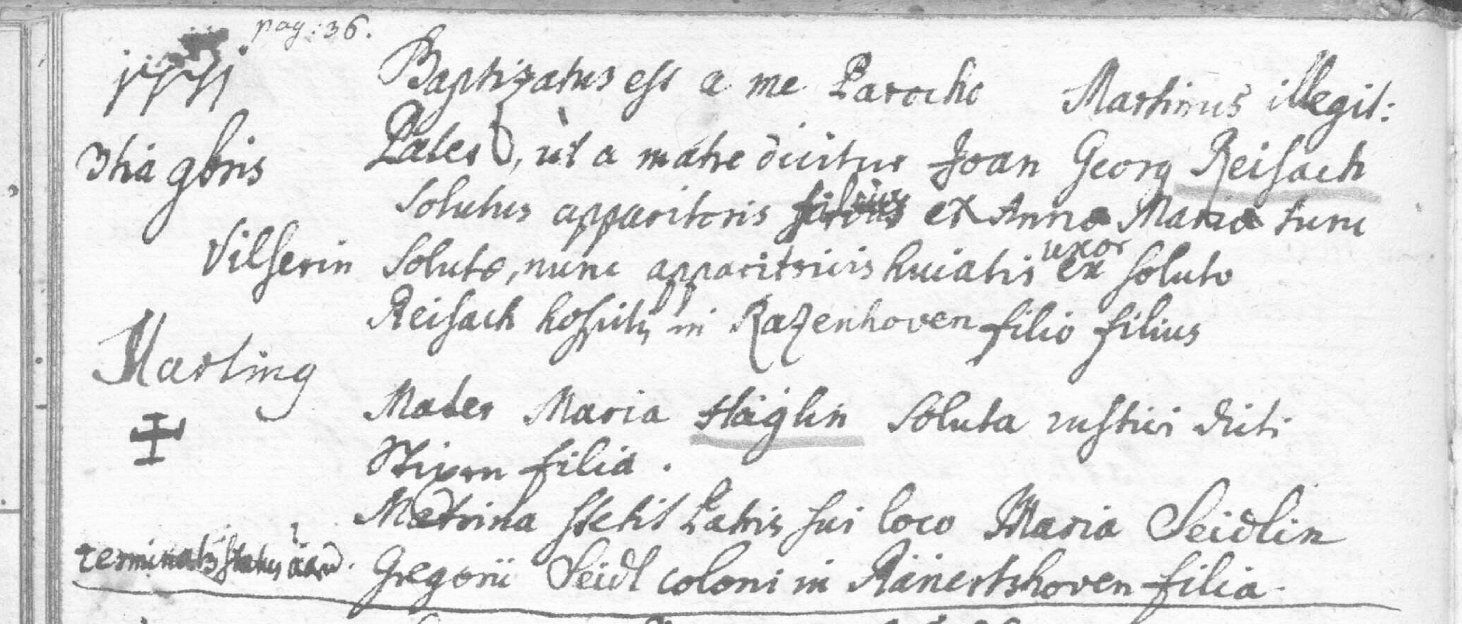 Klicken Sie zuerst in den Kreismittelpunkt, dann an irgendeiner Stelle auf den Kreis selbst.