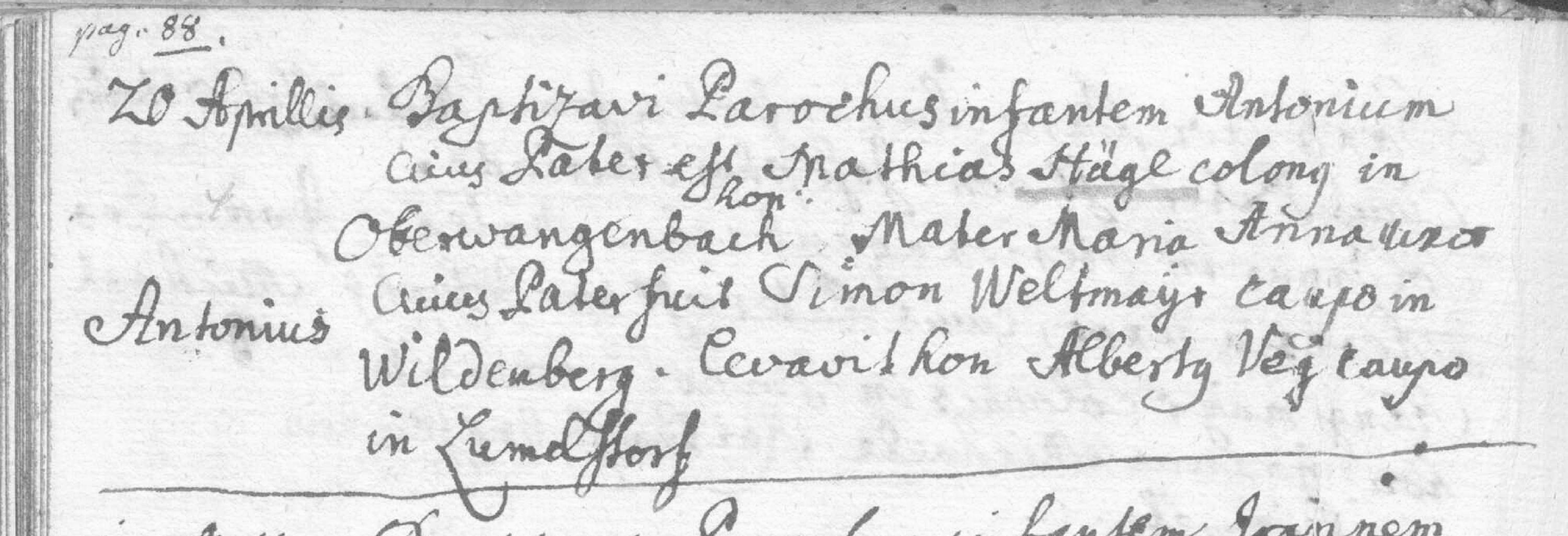 Klicken Sie zuerst in den Kreismittelpunkt, dann an irgendeiner Stelle auf den Kreis selbst.