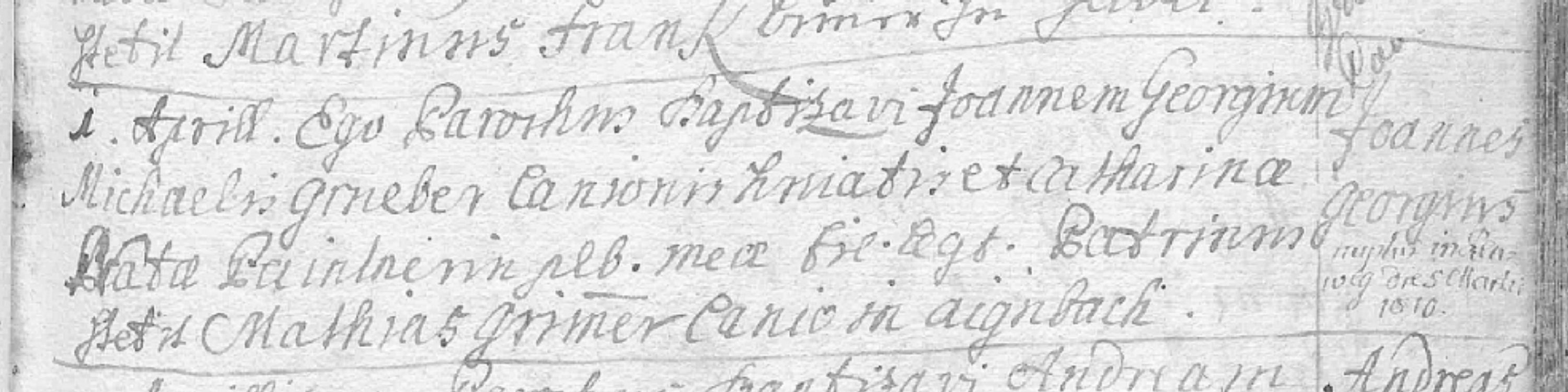 Klicken Sie zuerst in den Kreismittelpunkt, dann an irgendeiner Stelle auf den Kreis selbst.