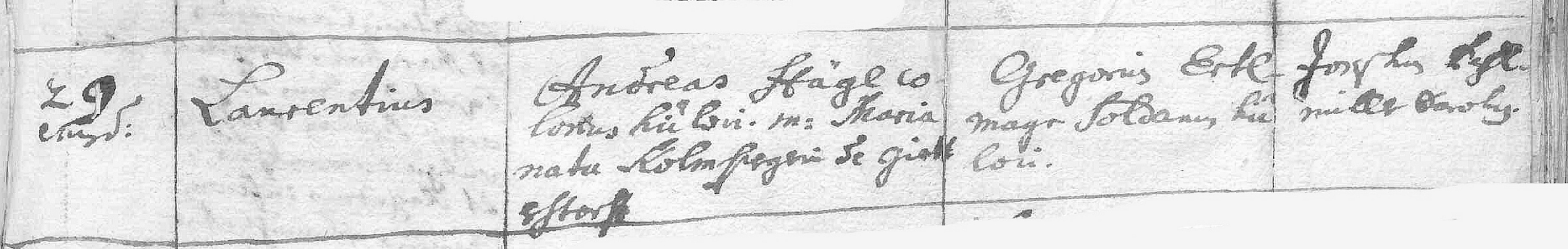 Klicken Sie zuerst in den Kreismittelpunkt, dann an irgendeiner Stelle auf den Kreis selbst.