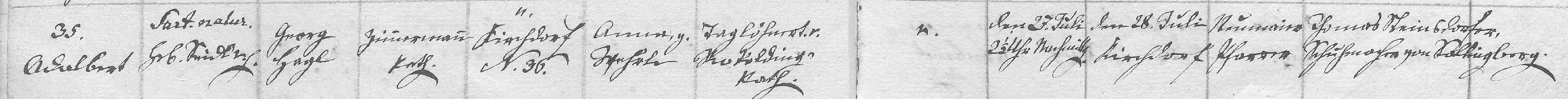 Klicken Sie zuerst in den Kreismittelpunkt, dann an irgendeiner Stelle auf den Kreis selbst.
