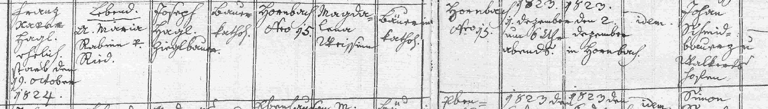 Klicken Sie zuerst in den Kreismittelpunkt, dann an irgendeiner Stelle auf den Kreis selbst.
