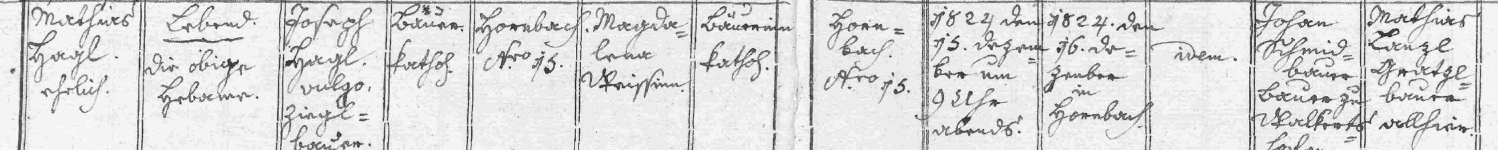 Klicken Sie zuerst in den Kreismittelpunkt, dann an irgendeiner Stelle auf den Kreis selbst.