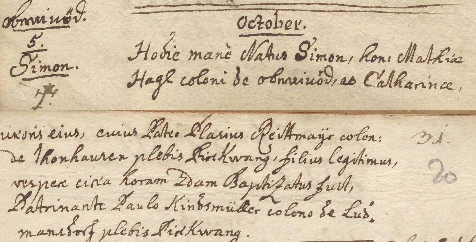 Klicken Sie zuerst in den Kreismittelpunkt, dann an irgendeiner Stelle auf den Kreis selbst.