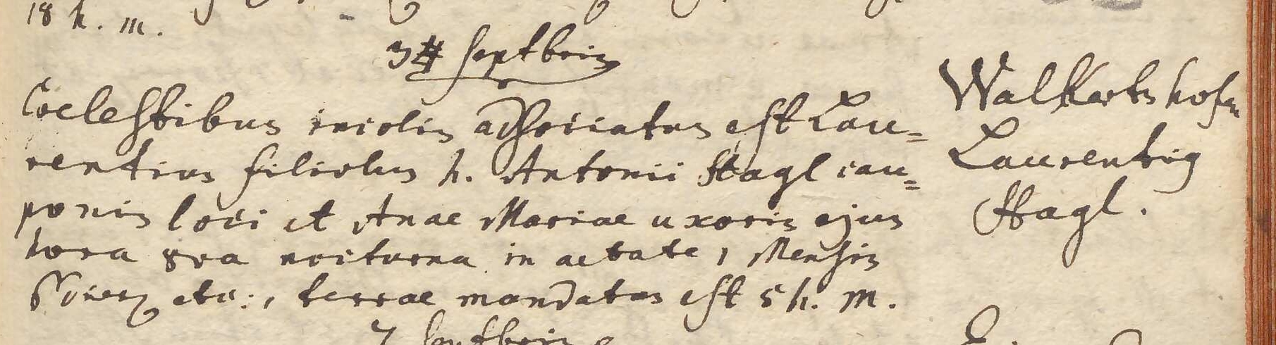 Klicken Sie zuerst in den Kreismittelpunkt, dann an irgendeiner Stelle auf den Kreis selbst.