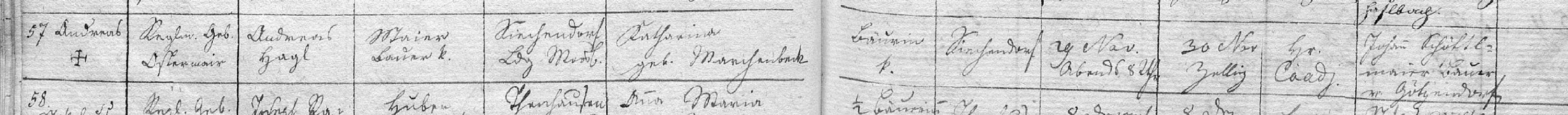 Klicken Sie zuerst in den Kreismittelpunkt, dann an irgendeiner Stelle auf den Kreis selbst.