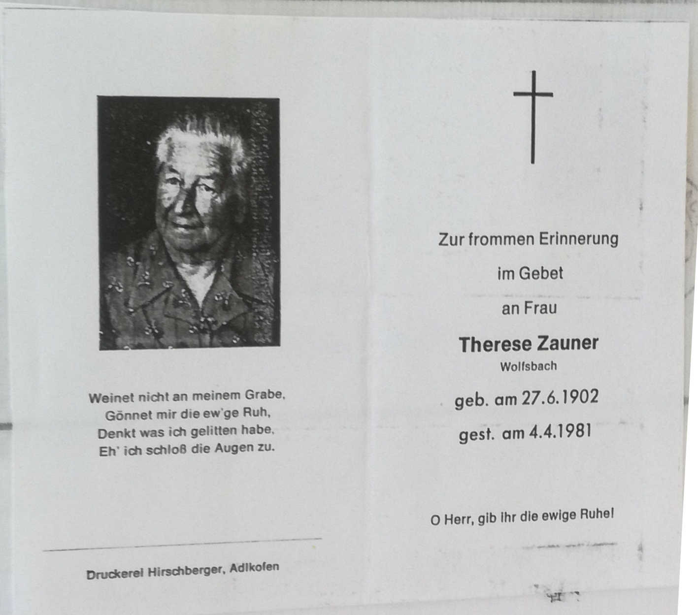 Klicken Sie zuerst in den Kreismittelpunkt, dann an irgendeiner Stelle auf den Kreis selbst.