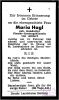 Sterbebild:Hagl Maria (Gandorfer)